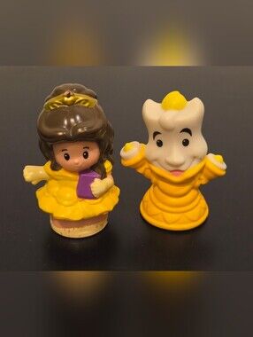 Disney Princess Belle & Lumiere Little People Beauty And The Beast